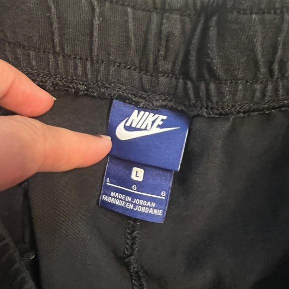 Nike Cotton Black Basketball Shorts- Size Men’s L - Picture 5 of 5